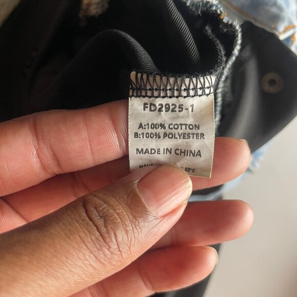 Fancy Dream Women's Cotton Denim Button Down Collared Short Sleeve Mini Dress M - Picture 9 of 10